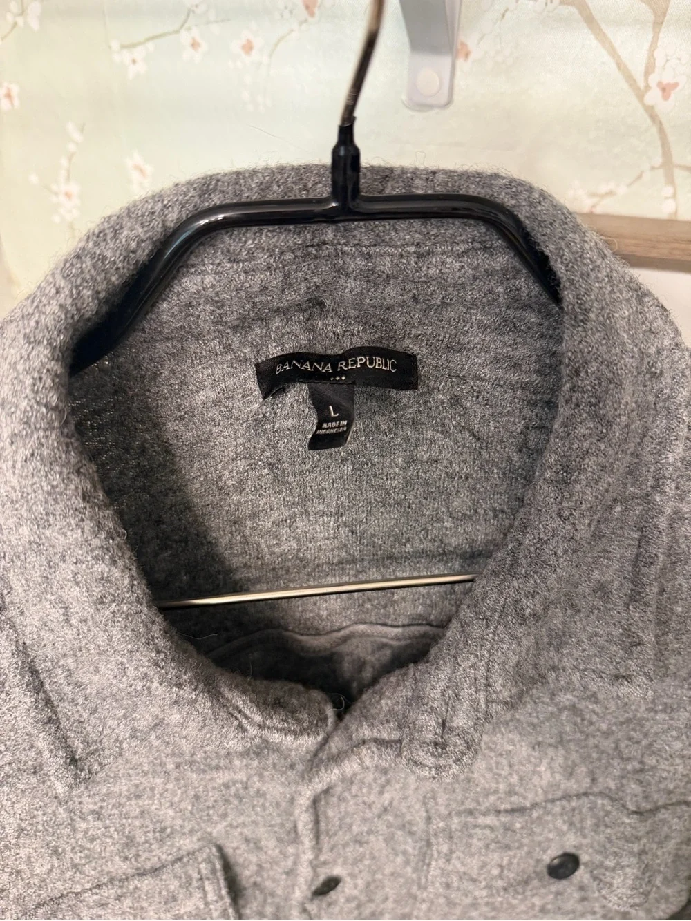 BR Men’s Boucle Shirt Jacket